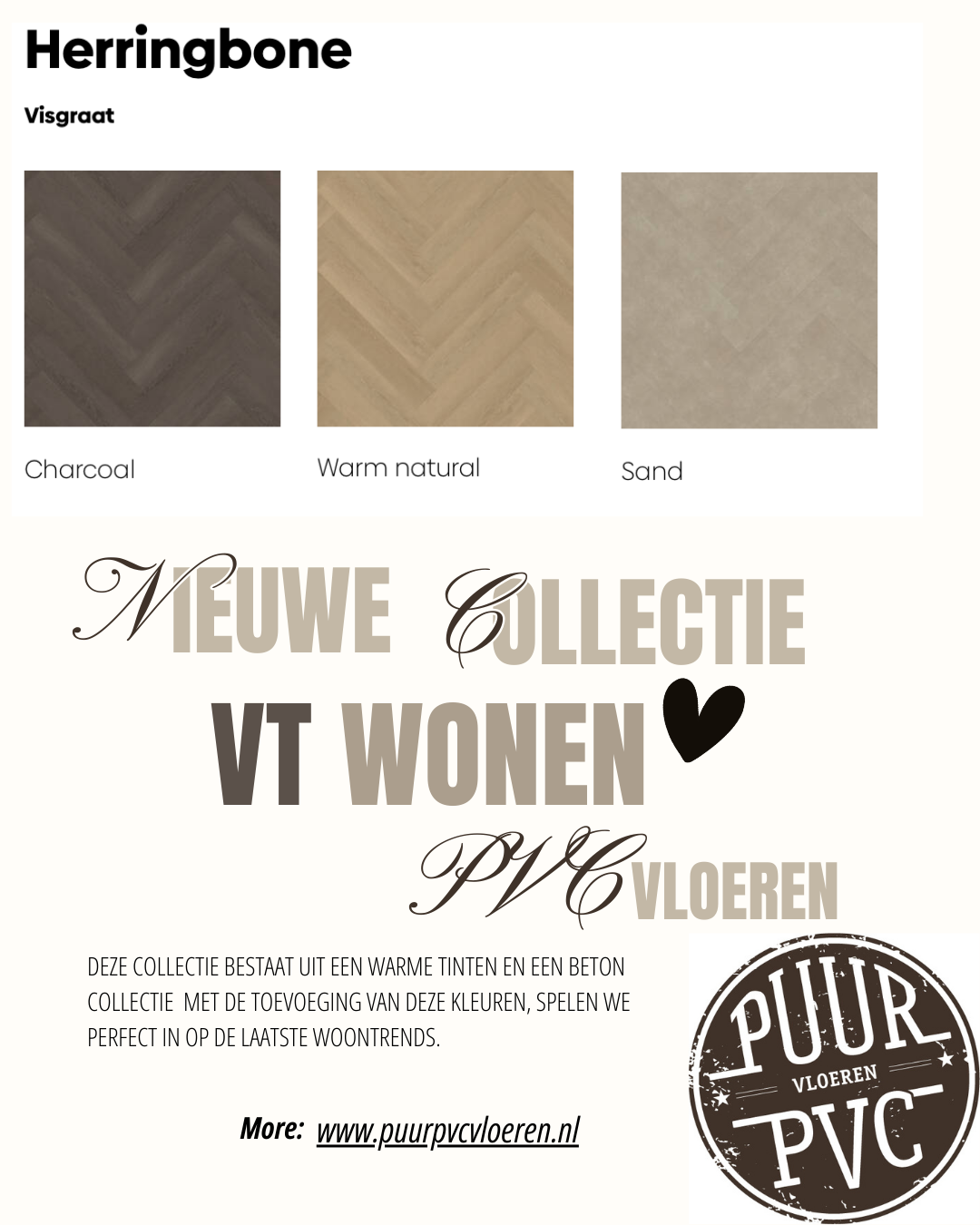 Nieuwe collectie VT wonen PVC vloeren
