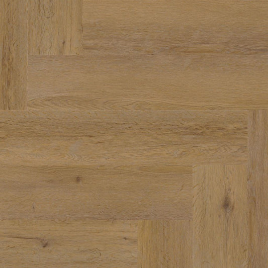 YUP Leyton herringbone dryback dark oak