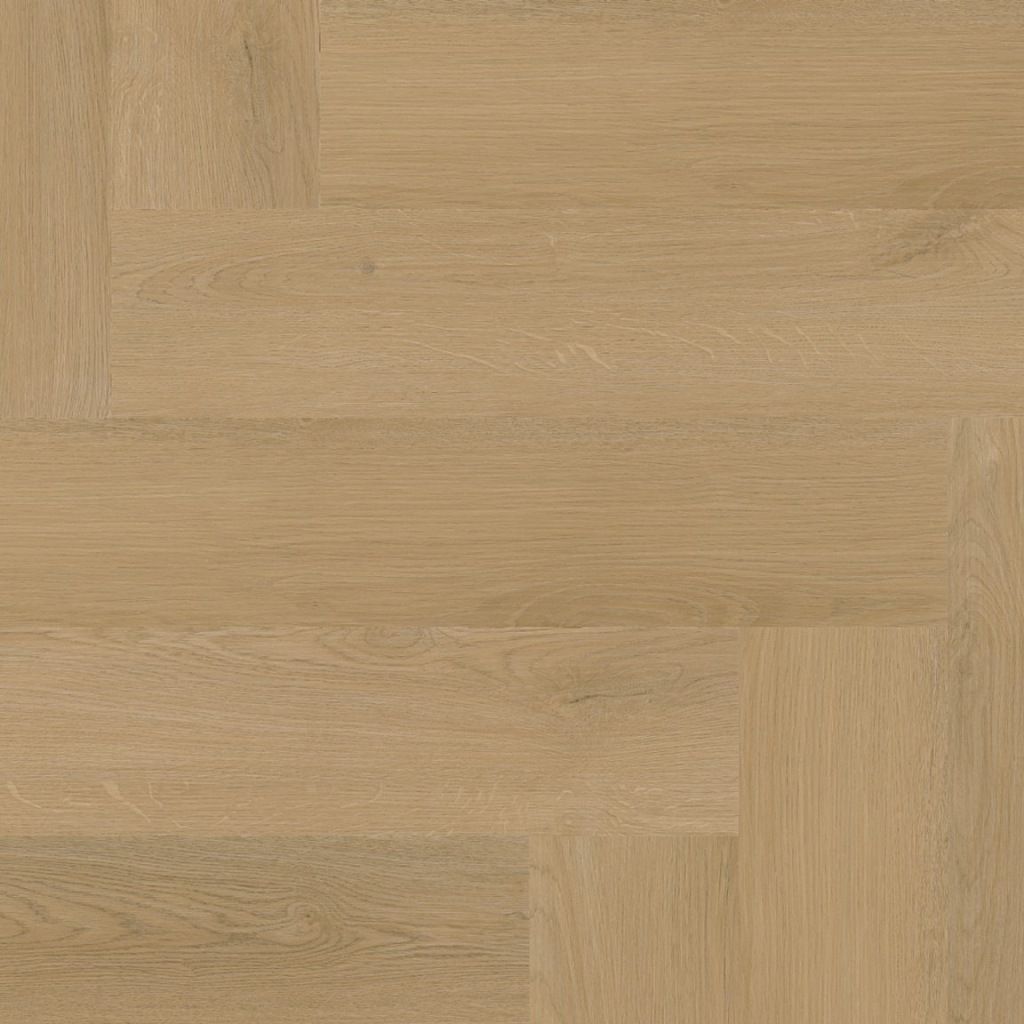 YUP Merton herringbone dryback light oak