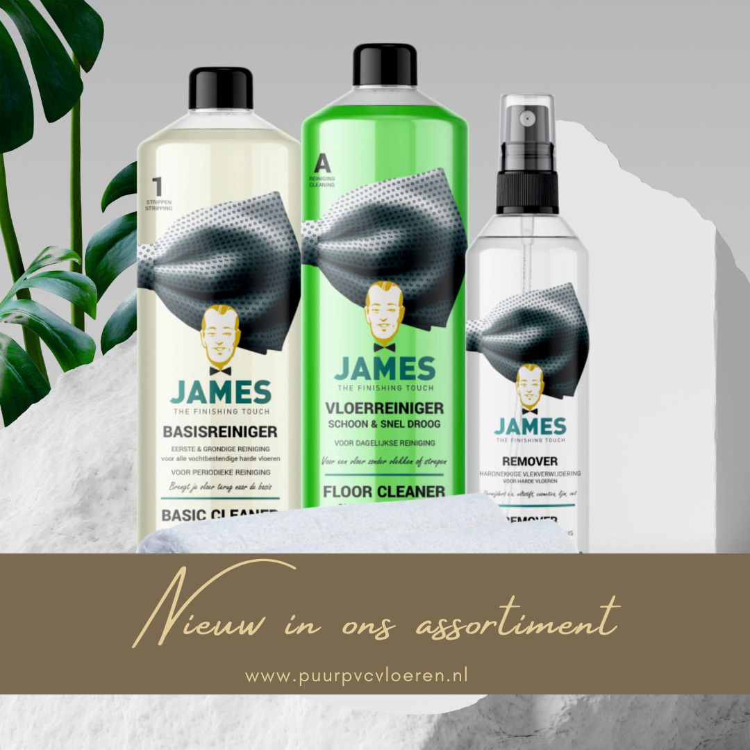 James onderhoudsproducten nieuw in ons assortiment
